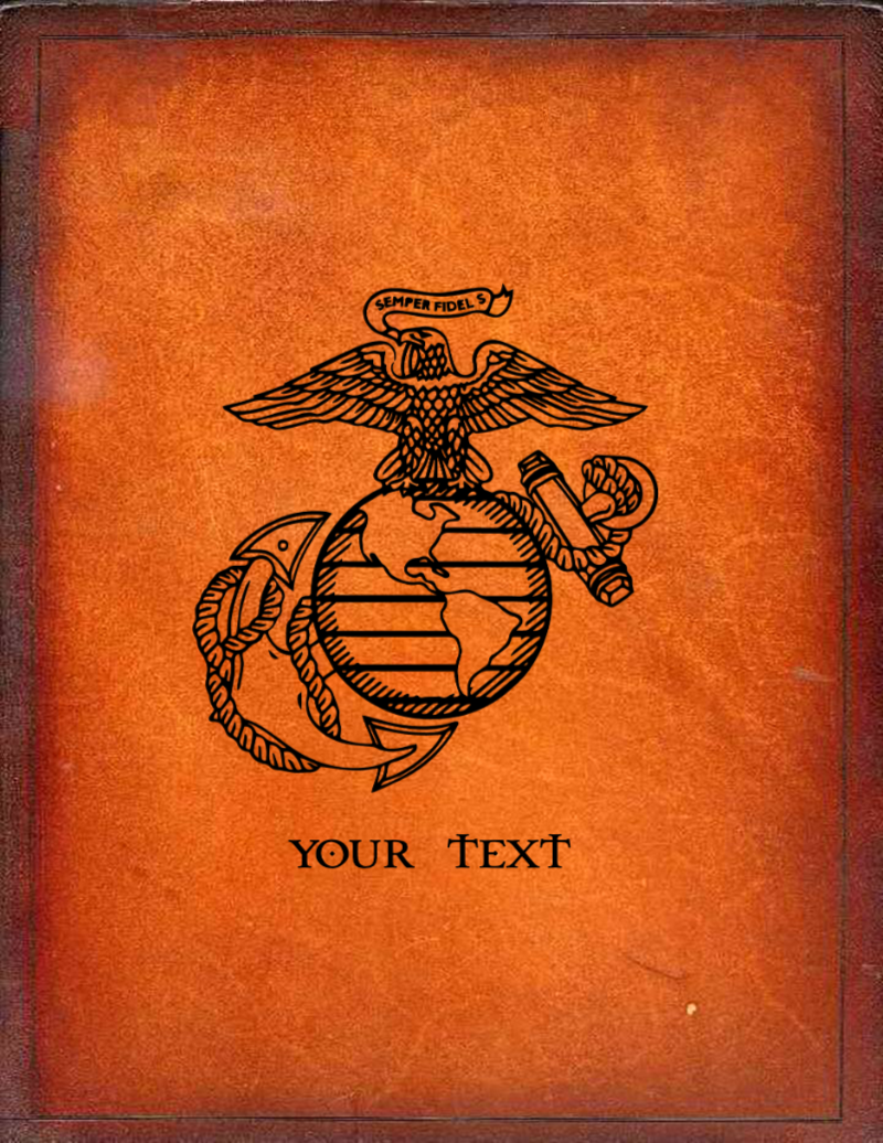 Personal Military Bible USMC Eagle Globe Sonshine Leather Personal military bible usmc eagle globe sonshine leather